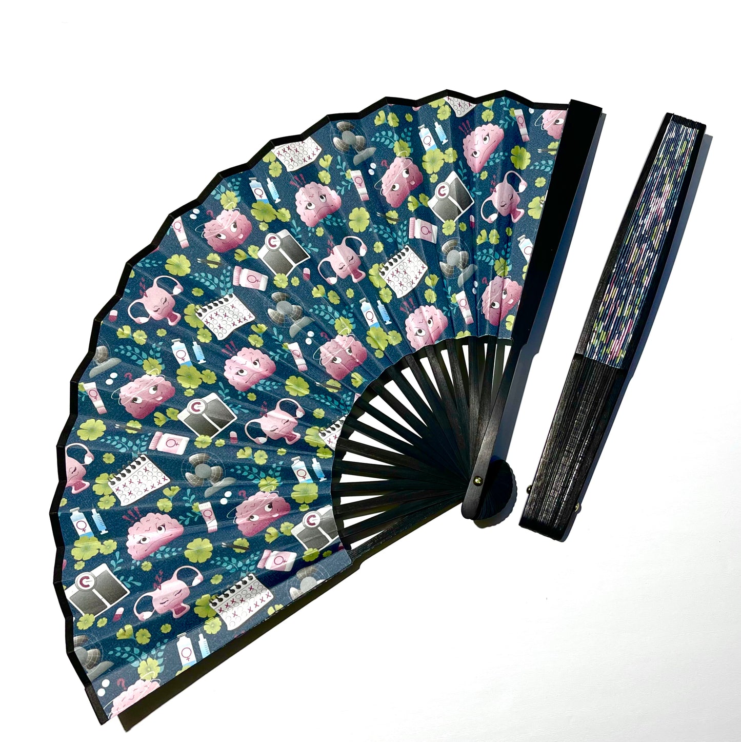 “If You Know, You Know” Folding Paper Hand Fan