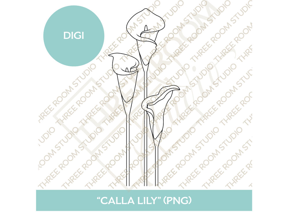 Digi - "Calla Lily"