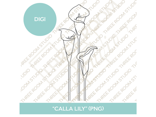 Digi - "Calla Lily"