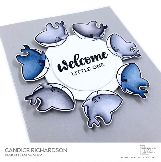 "Welcome Little One" Clear Stamp Set