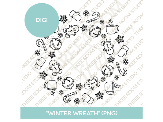 Digi - "Winter Wreath"